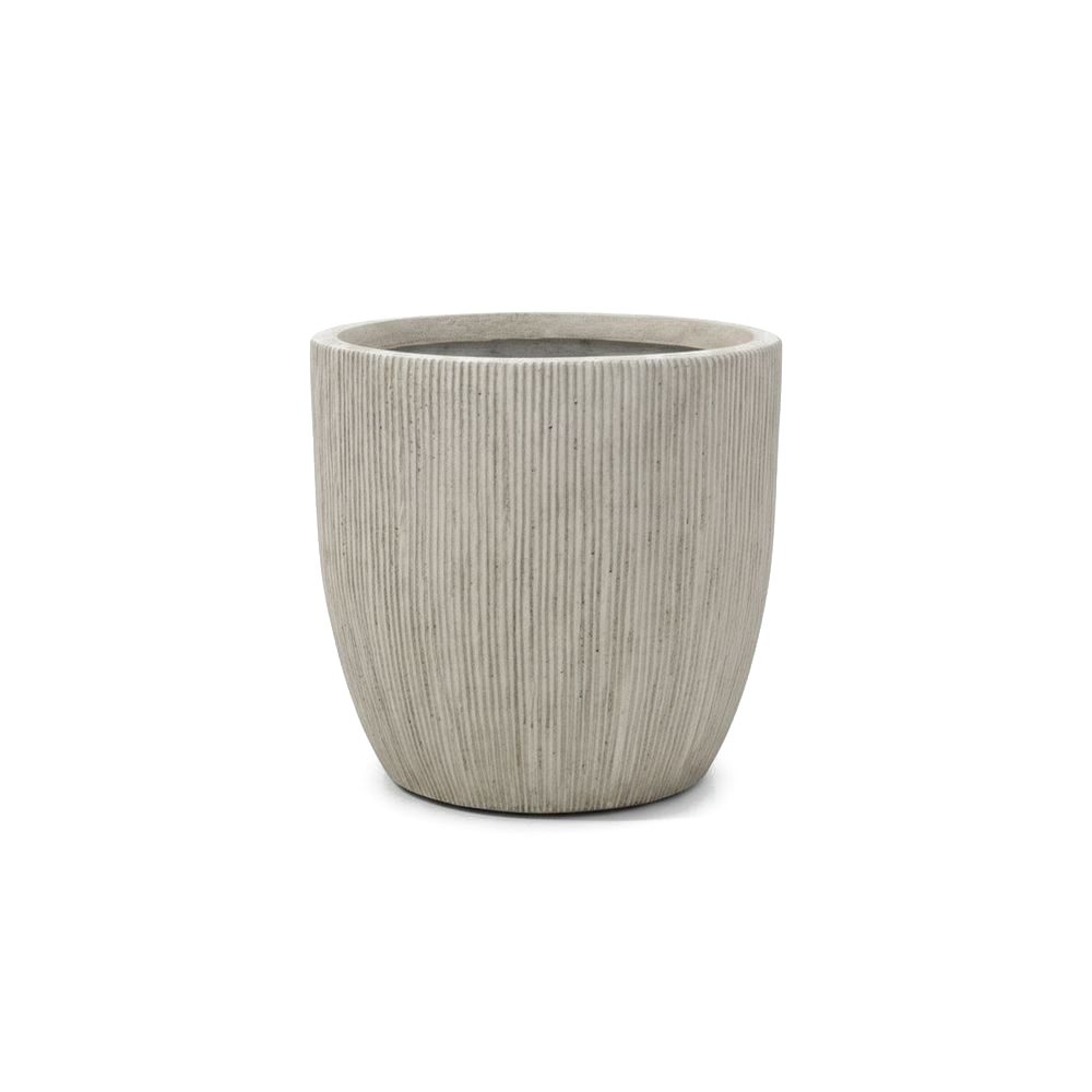 MOGRA Oval fiberclay saksı